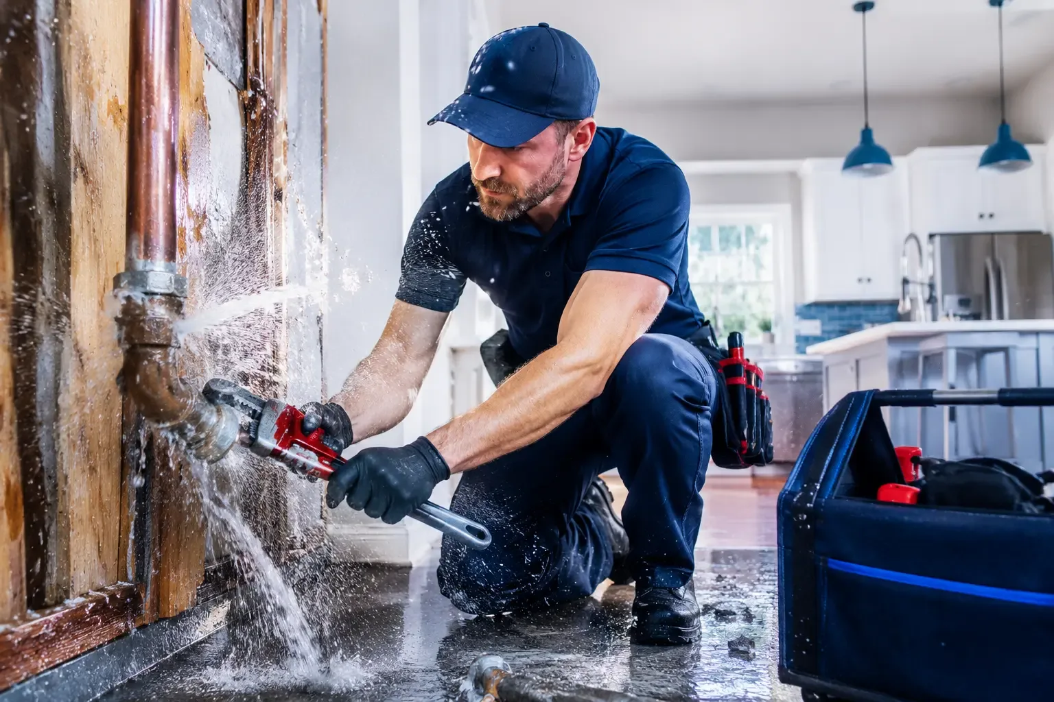 Local emergency pipe repair professionals in Williamsfield, OH